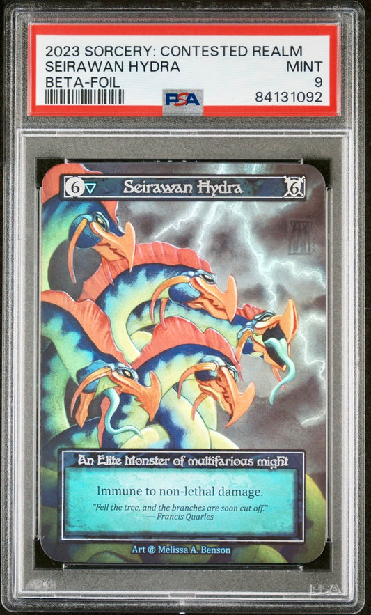 PSA 9 - Seirawan Hydra (Elite Foil) Beta - Sorcery