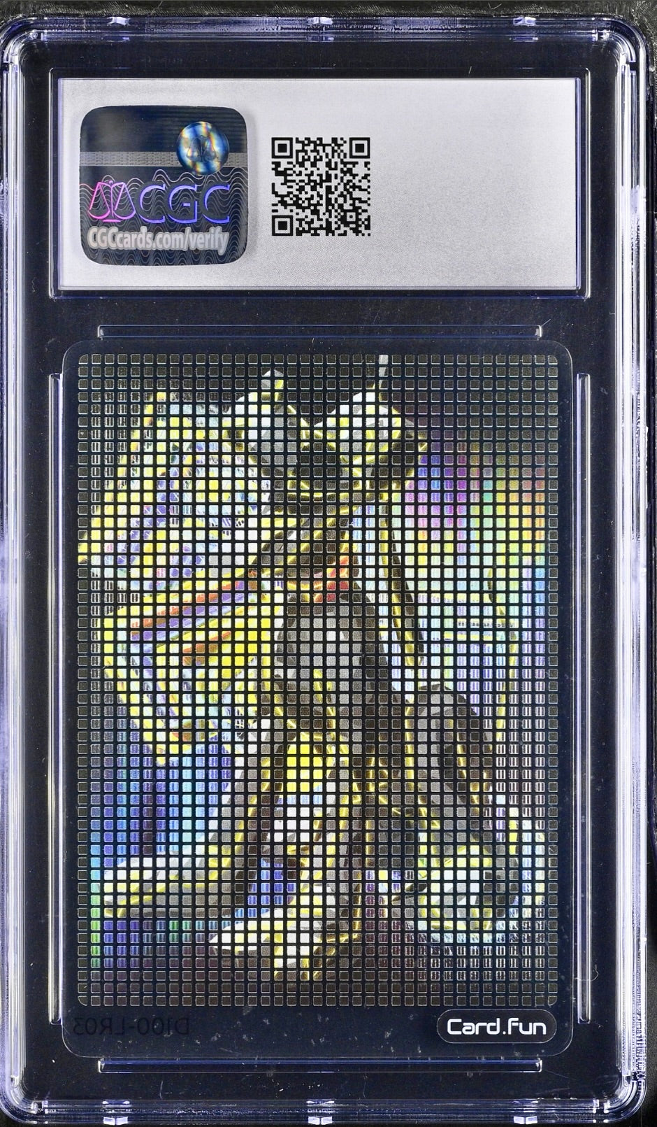 CGC 10 - Pluto Lattice Double-Sided LR03 Card Fun Joyful Disney 100