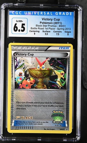 CGC 6.5 - Victory Cup (2011) 1st Place BW31 - Pokemon