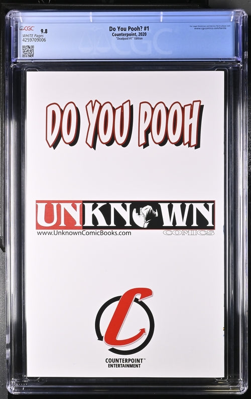 CGC 9.8 - Do You Pooh? #1 - 2020 - Deadpool #1 Edition - Comic