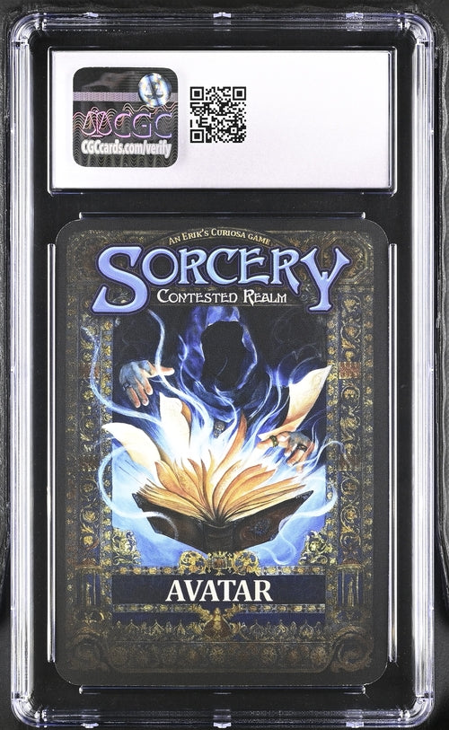 CGC 9 - Sorcerer Box Topper (Ordinary Foil) Alpha - Sorcery