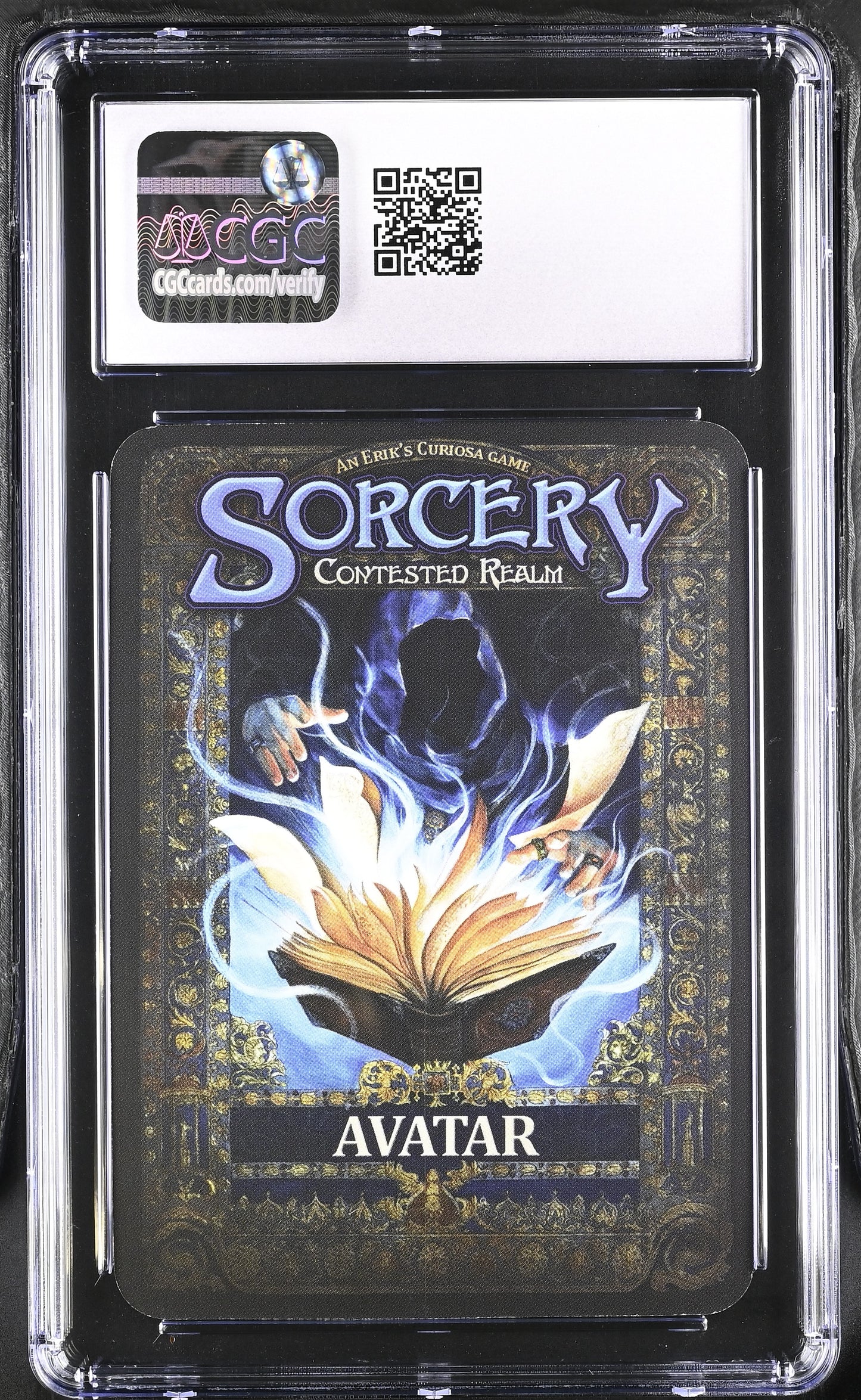 CGC 10 GEM MINT - Sorcerer Box Topper (Ordinary Foil) Alpha - Sorcery