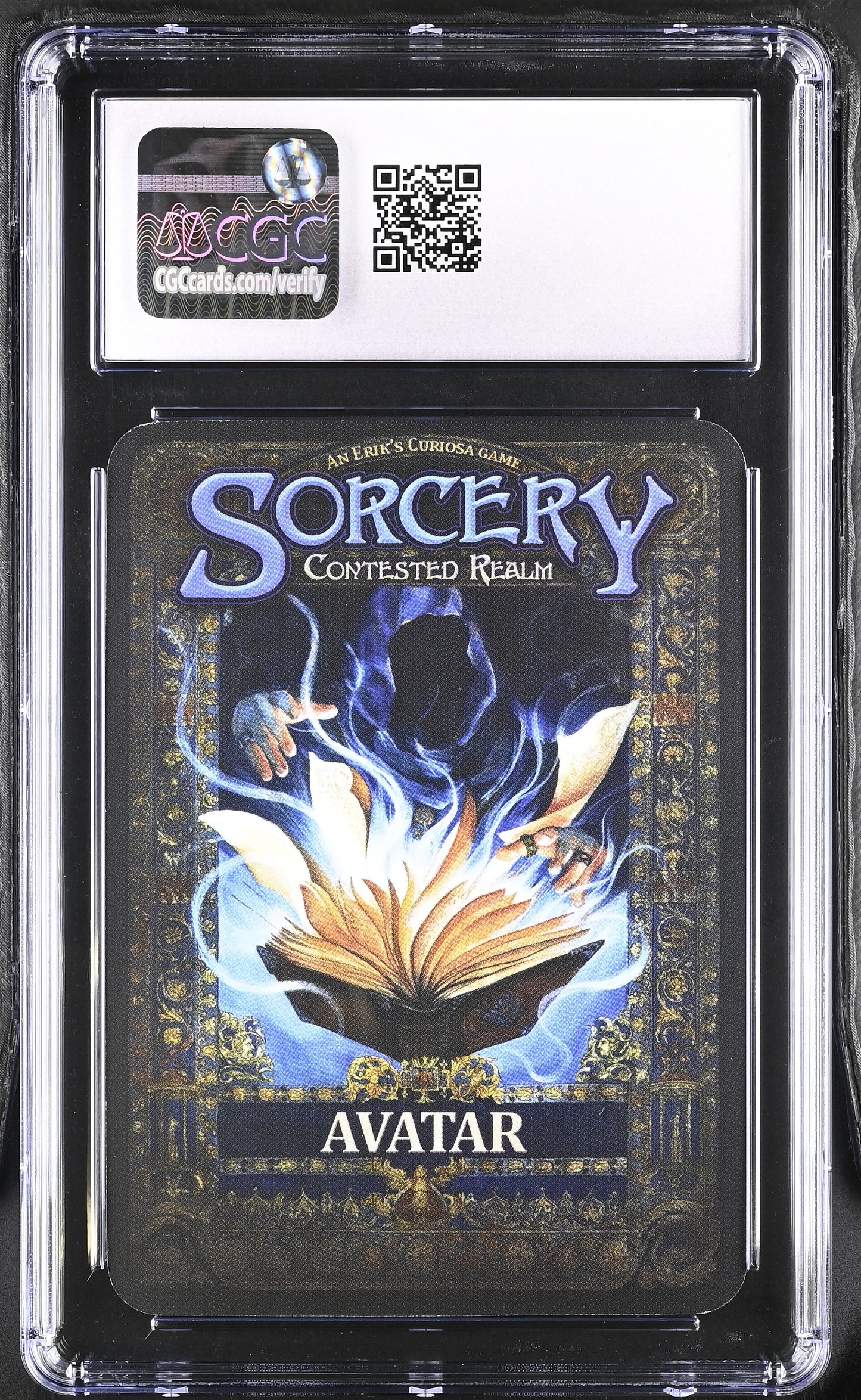 CGC 8.5 - Sorcerer Box Topper (Ordinary Foil) Alpha - Sorcery