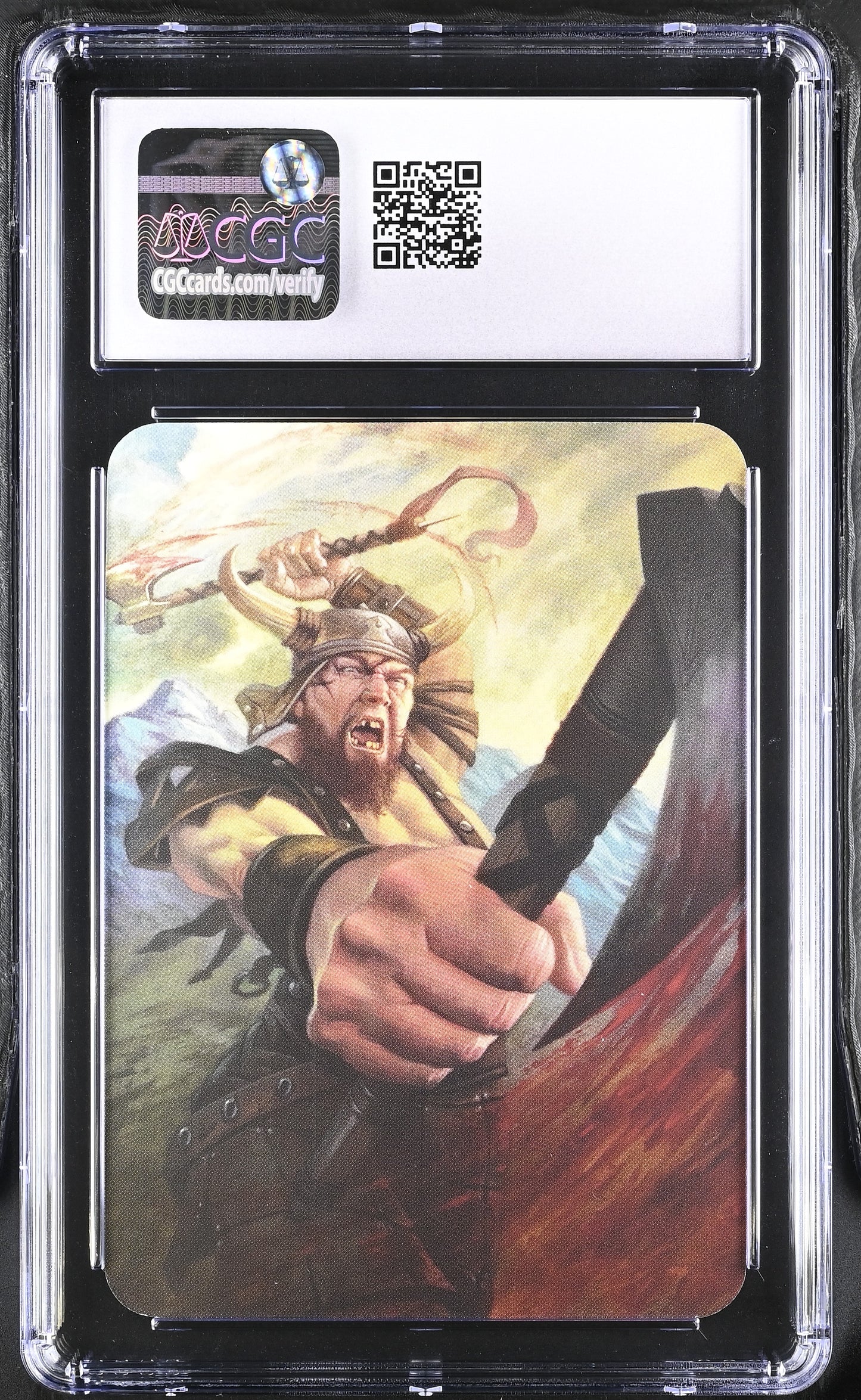 CGC 10 GEM MINT - Tvinnax Berserker (Exceptional Foil) Alpha - Sorcery