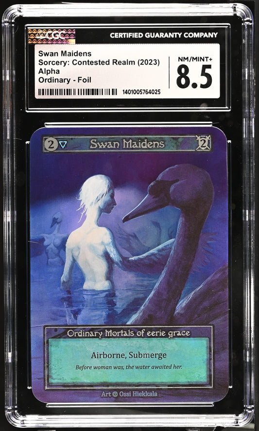 CGC 8.5 - Swan Maidens (Ordinary Foil) Alpha - Sorcery