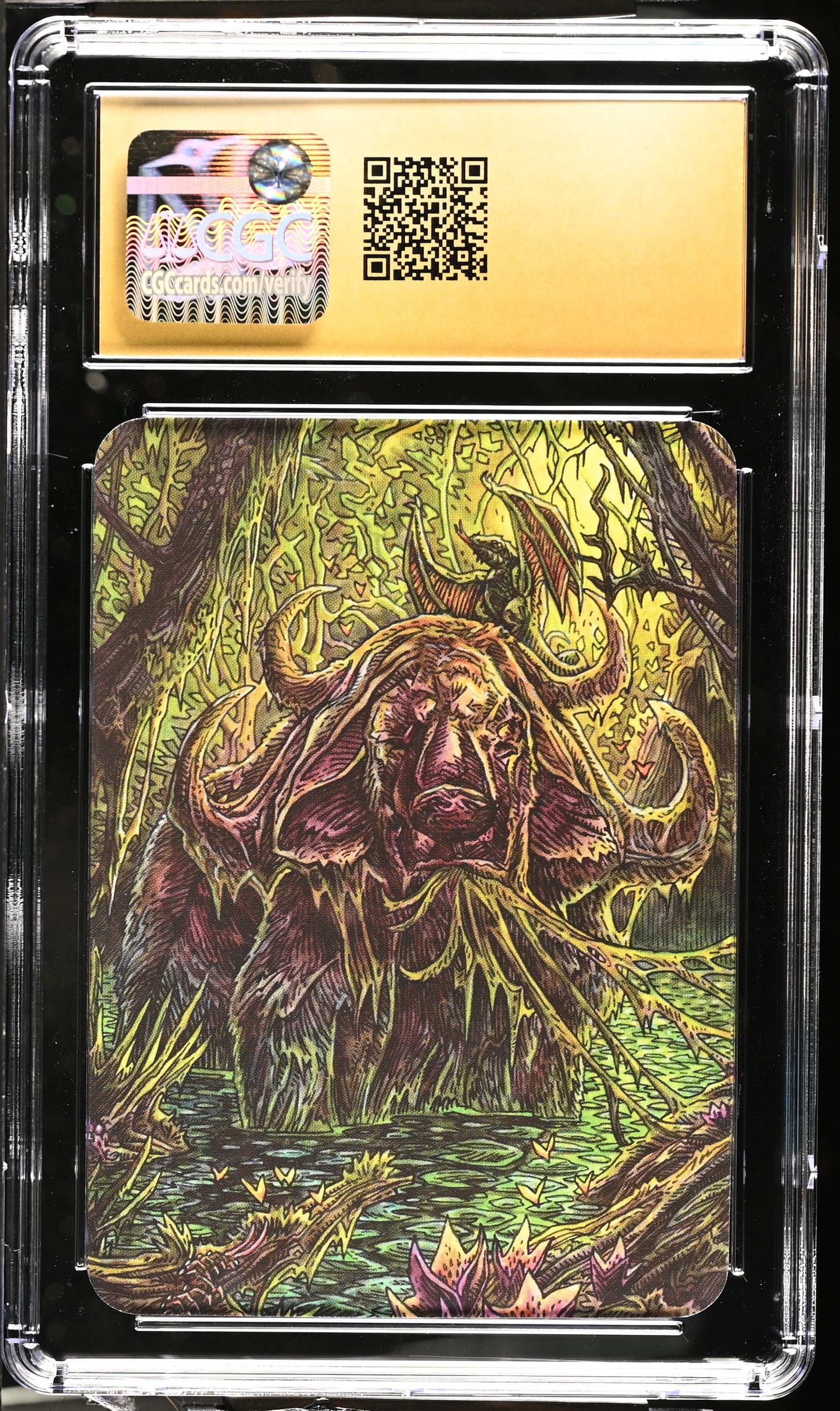 CGC 10 PRISTINE - Swamp Buffalo (Ordinary Foil) Alpha - Sorcery