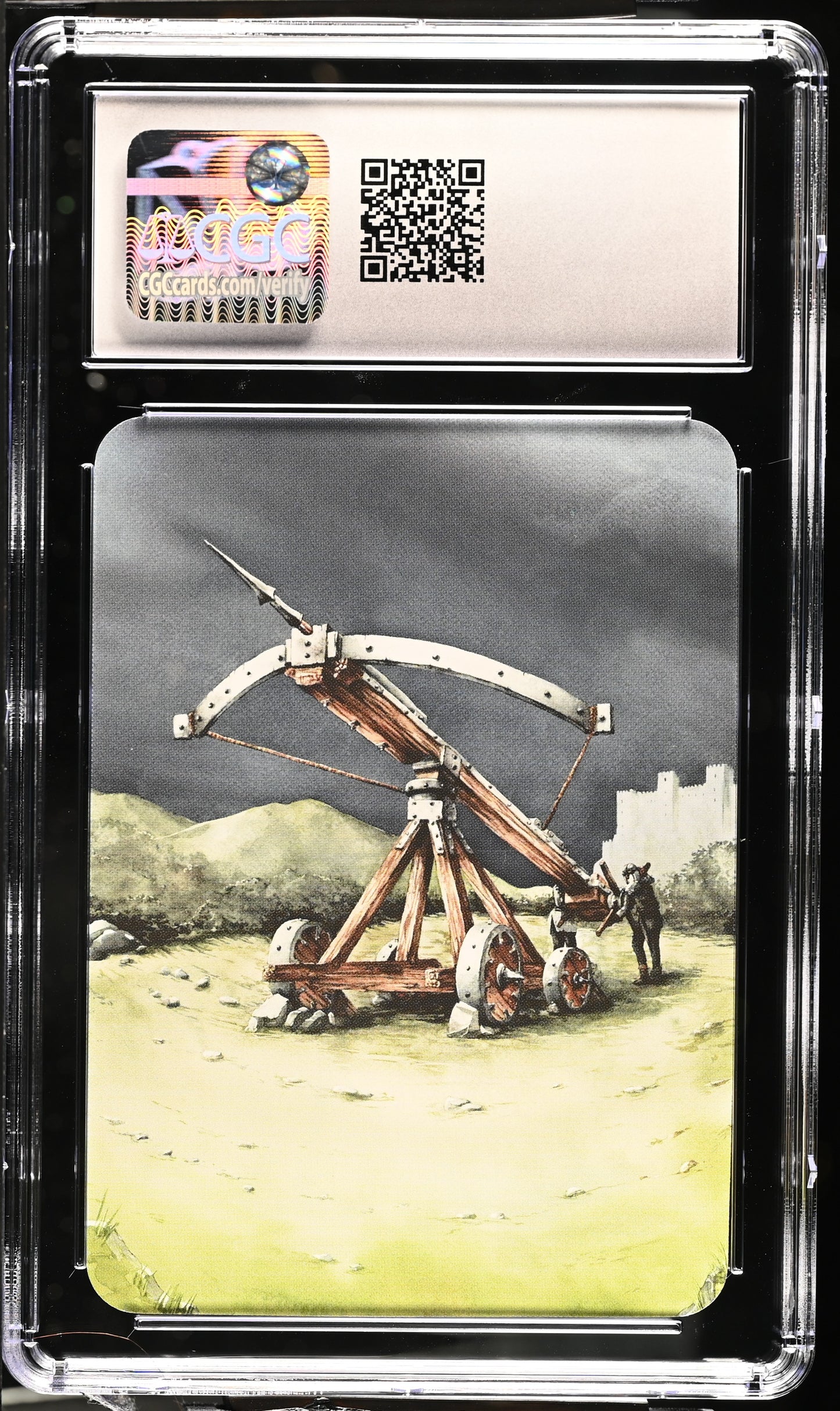 CGC 10 GEM MINT - Siege Ballista (Exceptional Foil) Alpha - Sorcery