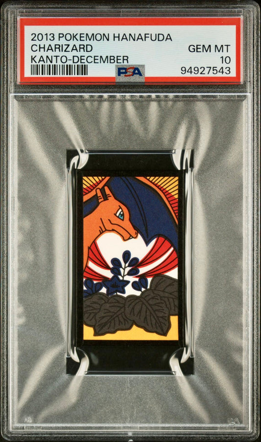 PSA 10 - Charizard 2013 Hanafuda Kanto December - Pokemon