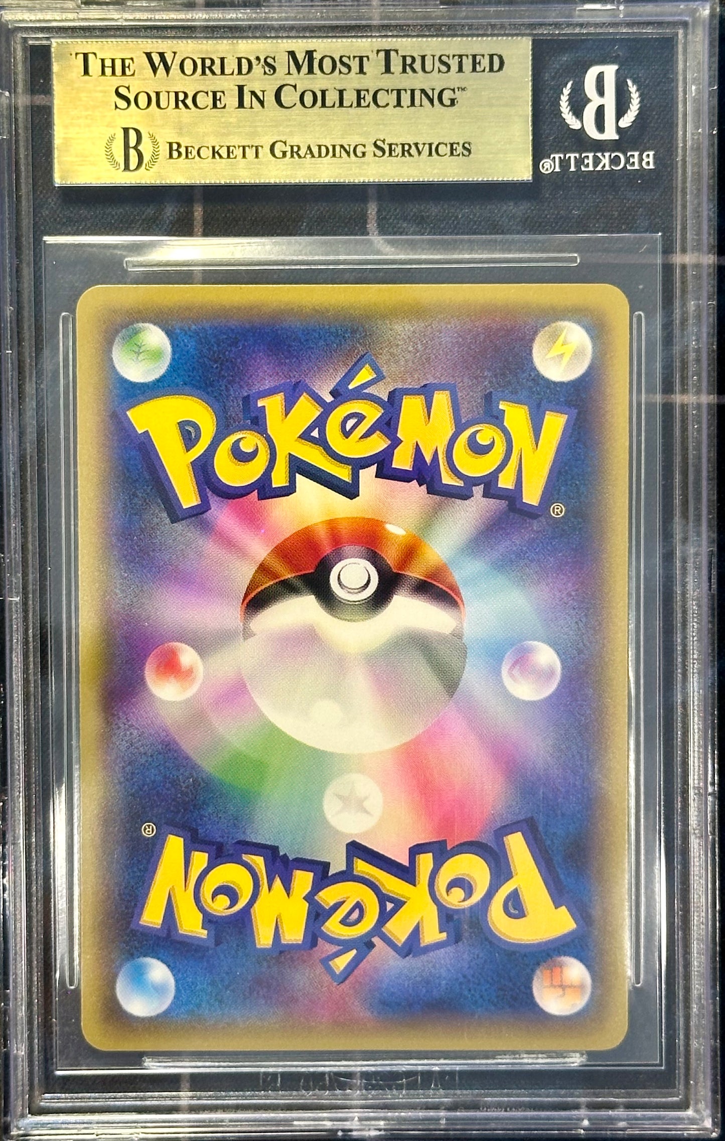 BGS 10 - Mega Charizard Y Poncho-Wearing Pikachu 208/XY-P Promo - Pokemon