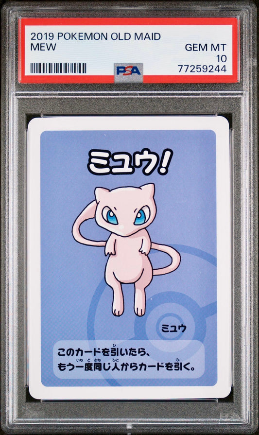 PSA 10 - Mew Old Maid Deck - Pokemon