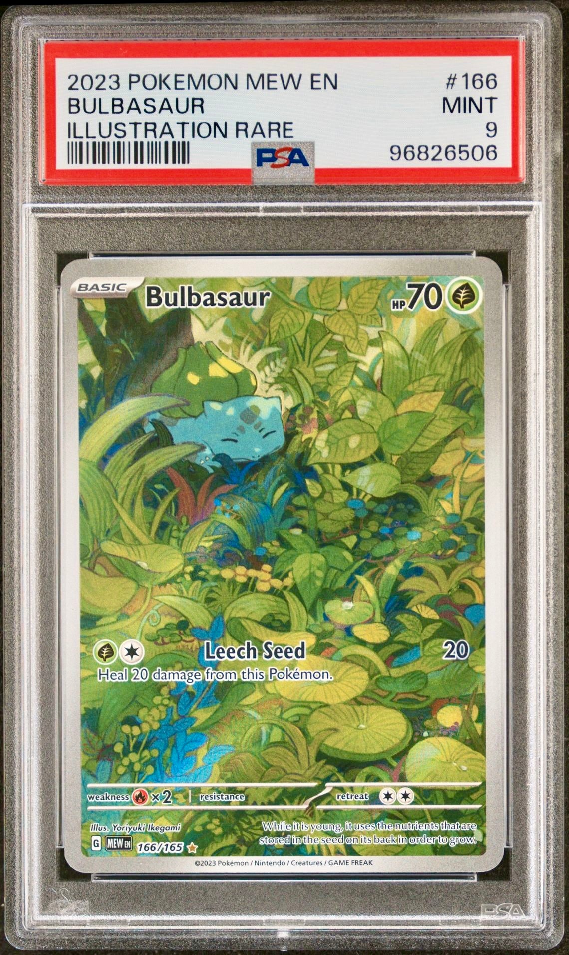 PSA 9 - Bulbasaur 166/165 SV English 151 - Pokemon