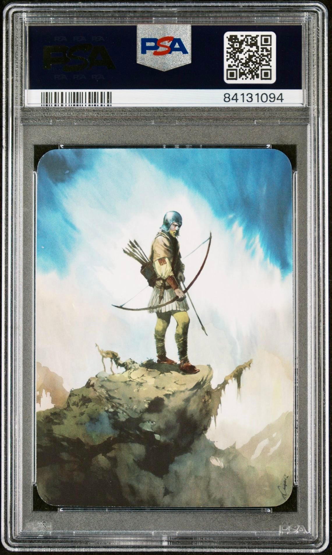 PSA 9 - Kite Archer (Exceptional Foil) Beta - Sorcery