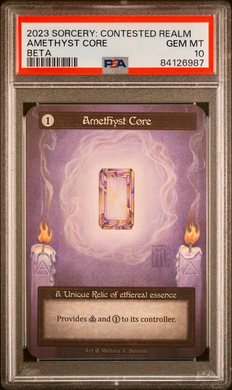 PSA 10 - Amethyst Core (Unique) Beta - Sorcery