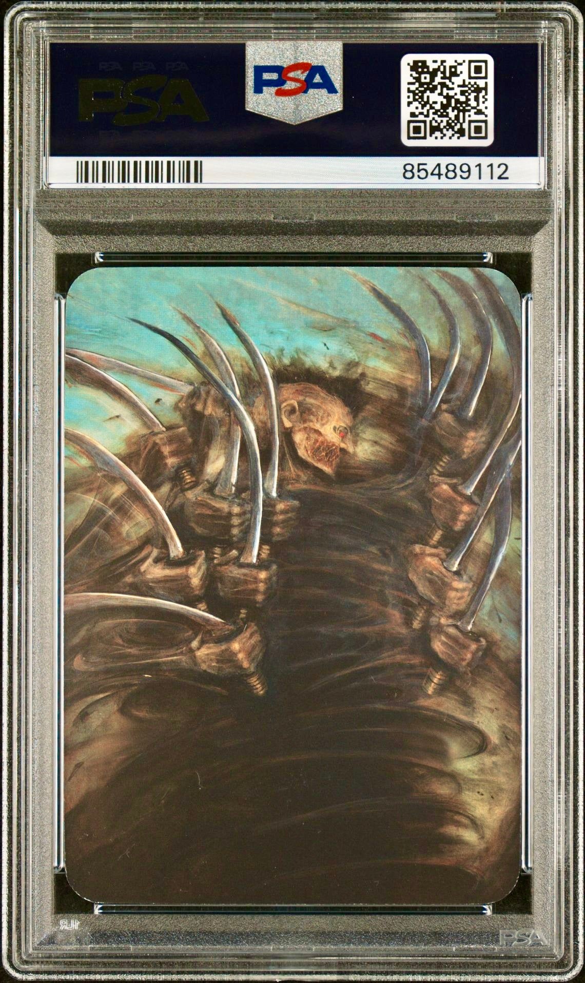 PSA 9 - Whirling Blades (Exceptional Foil) Beta - Sorcery