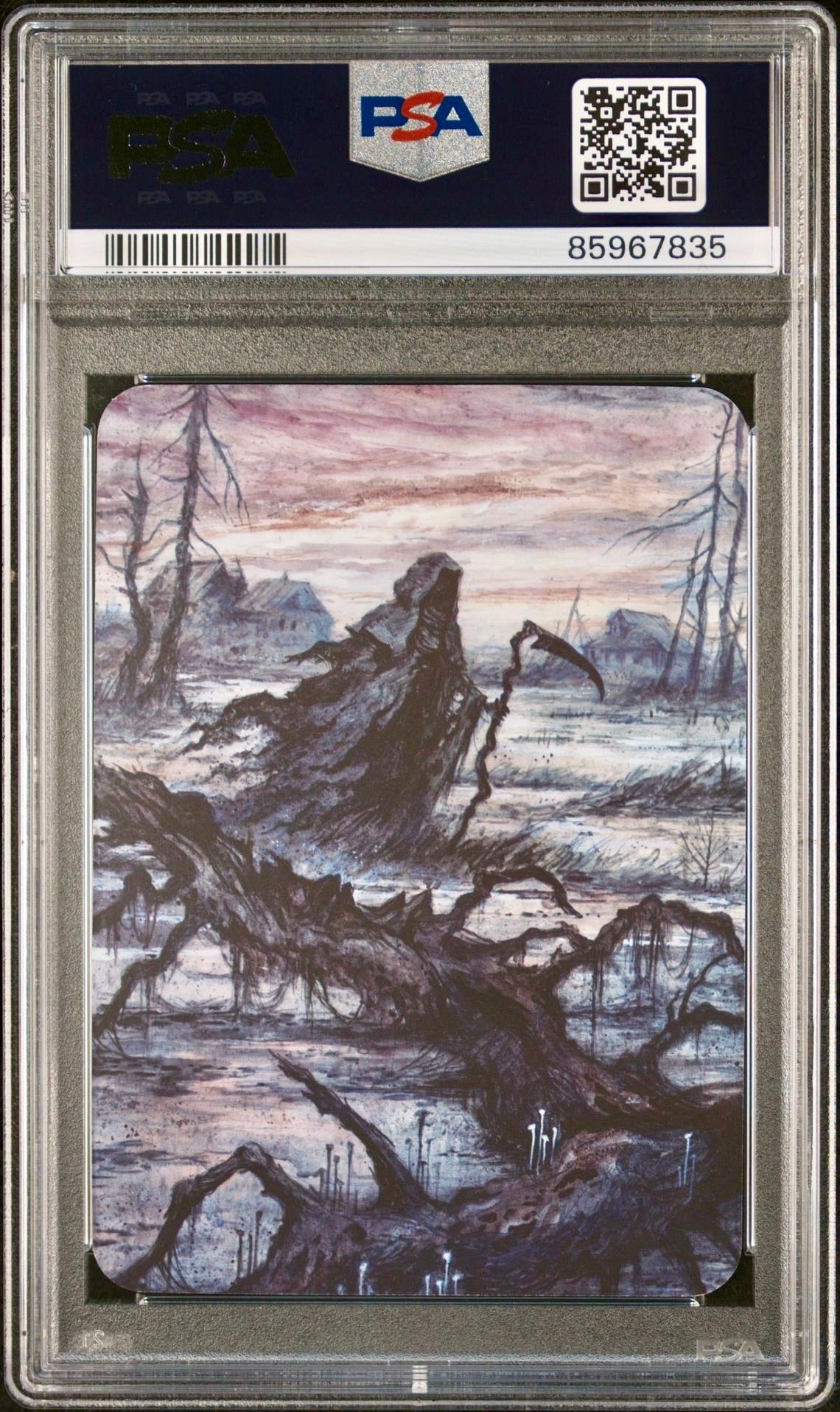 PSA 10 - Grim Reaper (Unique Foil) Beta - Sorcery