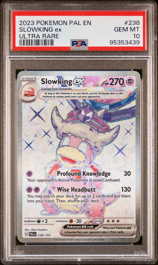 PSA 10 - Slowking ex 238/193 SV Paldea Evolved - Pokemon