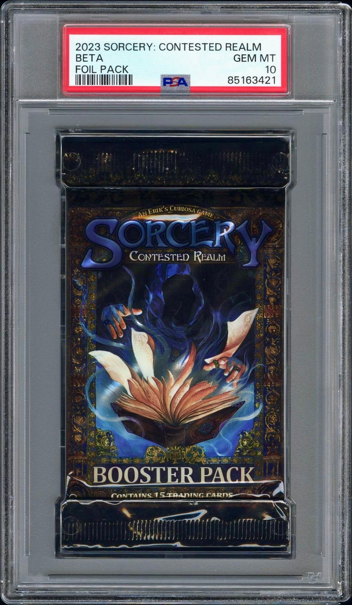 PSA 10 - Sorcery: Contested Realm Beta Foil Pack