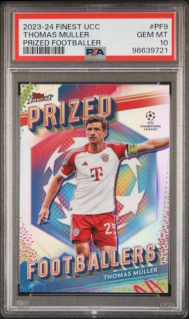 PSA 10 - Thomas Muller 2023-24 PF9 Topps Prized Footballer - Football