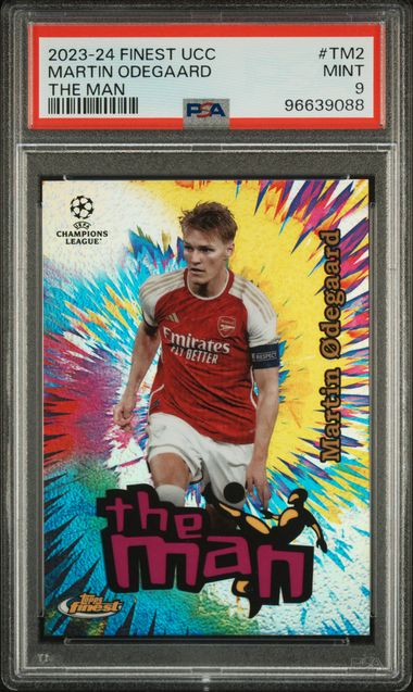 PSA 9 - Martin Odegaard 2023-24 The Man #TM12