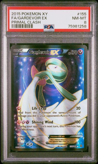 PSA 8 - Gardevoir EX 155/160 Primal Clash - Pokemon