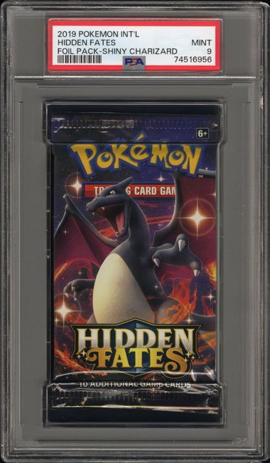 PSA 9 - Hidden Fates Foil Pack Shiny Charizard - Pokemon