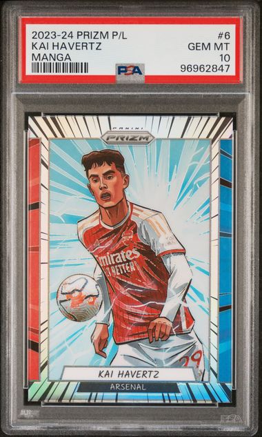 PSA 10 - Kai Havertz 2023-24 Prizm P/L Manga #6 - Football