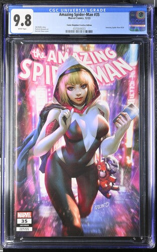 CGC 9.8 - Amazing Spider-Man #35 - 12/23 - NYCC Comic Kingdom Creative Edition - Chew - Comic