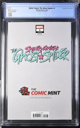 CGC 9.2 - Spider-Gwen: The Ghost-Spider #1 - 7/24 - Comic Mint Virgin Edition - Comic