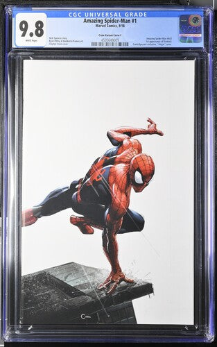 CGC 9.8 - Amazing Spider-Man #1 - 9/18 - Crain Variant F ComicXposure exclusive Virgin cover - Comic