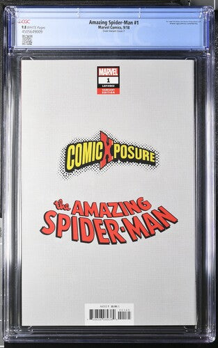 CGC 9.8 - Amazing Spider-Man #1 - 9/18 - Crain Variant F ComicXposure exclusive Virgin cover - Comic