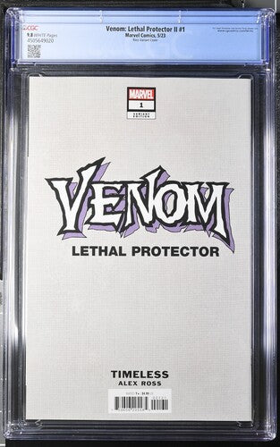 CGC 9.8 - Venom: Lethal Protector II #1 - 5/23 - Ross Timeless Virgin Variant Cover - Comic