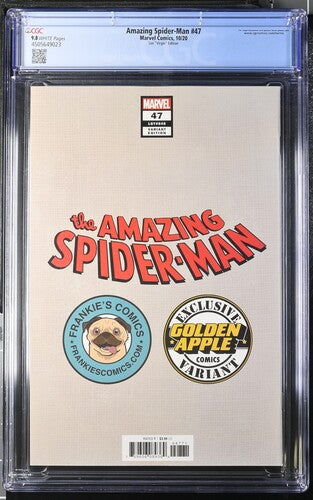 CGC 9.8 - Amazing Spider-Man #47 - 10/20 - Lee "Virgin" Edition Gwen - Comic