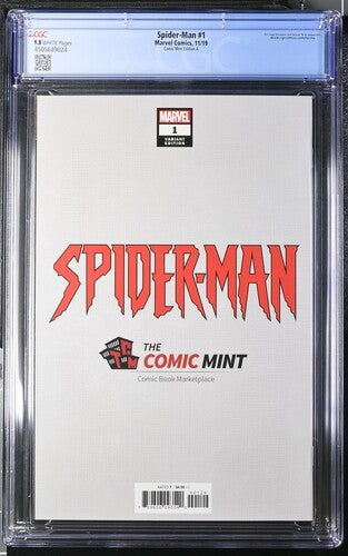 CGC 9.8 - Spider-Man #1 - 11/19 - Comic Mint Edition A "Death" of Mary Jane Watson - Comic