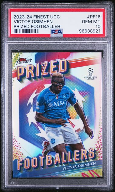 PSA 10 - Victor Osimhen 2023-24 PF16 Topps Prized Footballer - Football