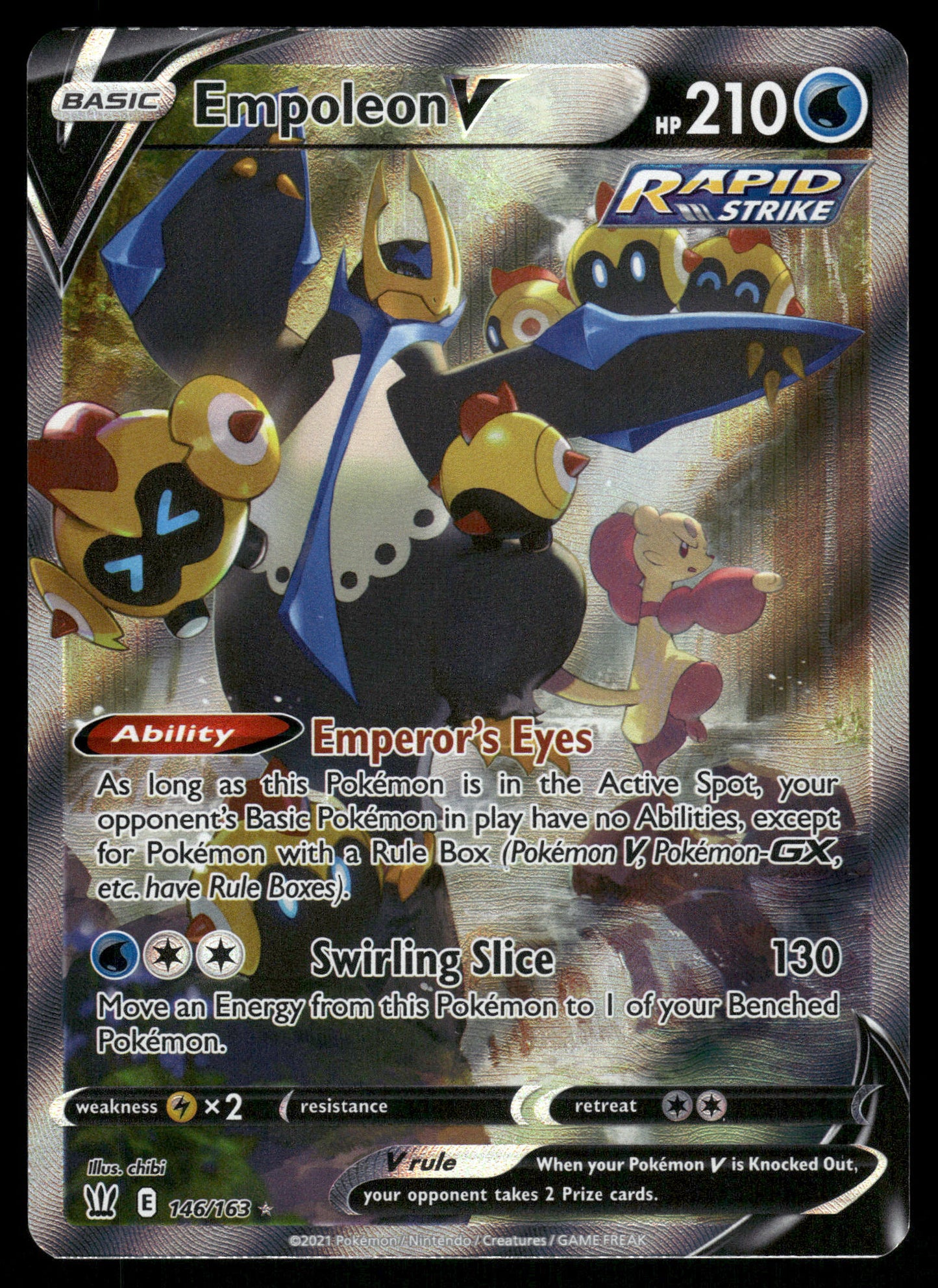 Empoleon V 146/143 SWSH Battle Styles English Pokemon [NM] (1)