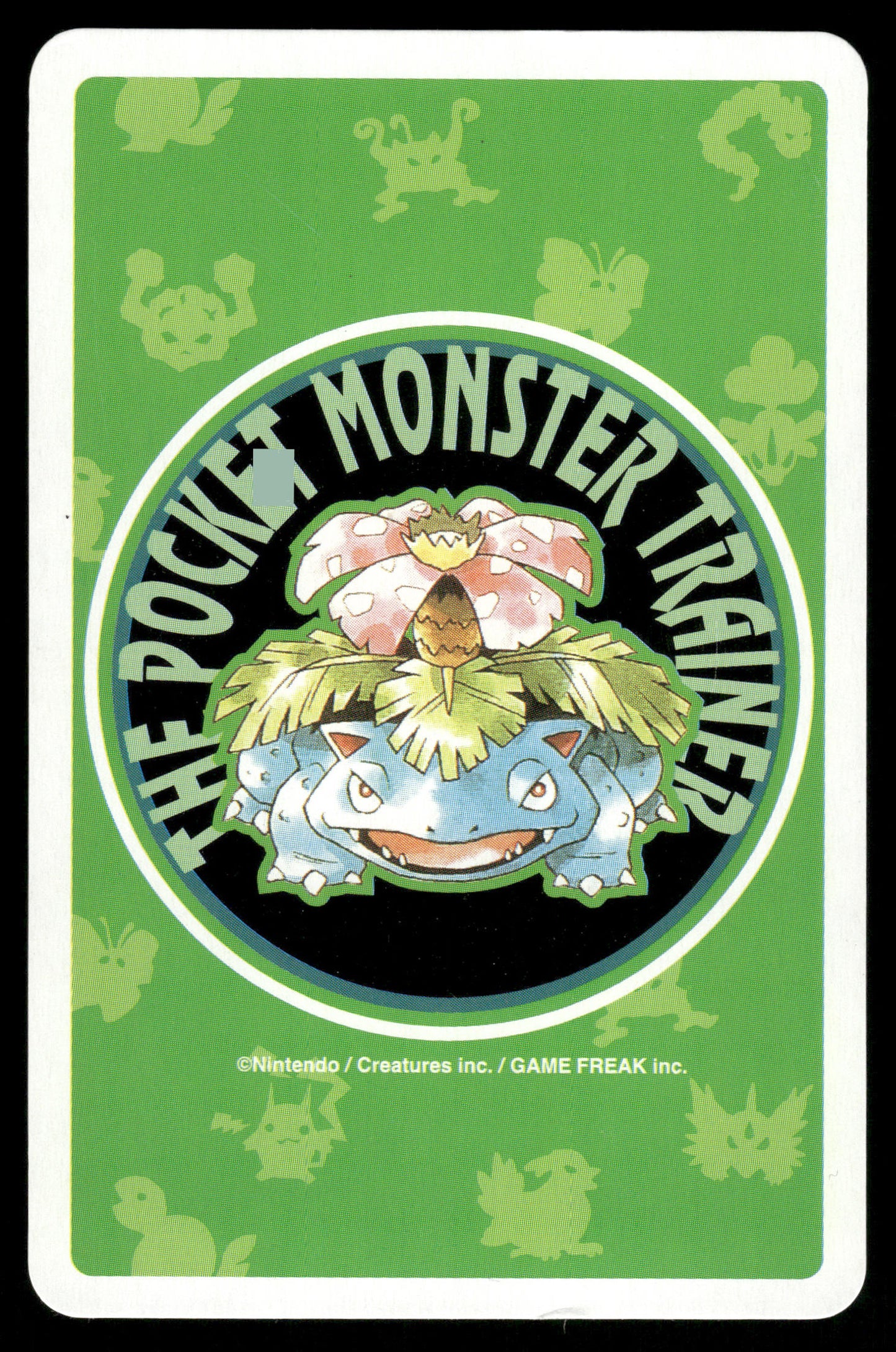 Gym Leaders Joker 1996 Green Poker Cards Japanese Pokemon [PL]