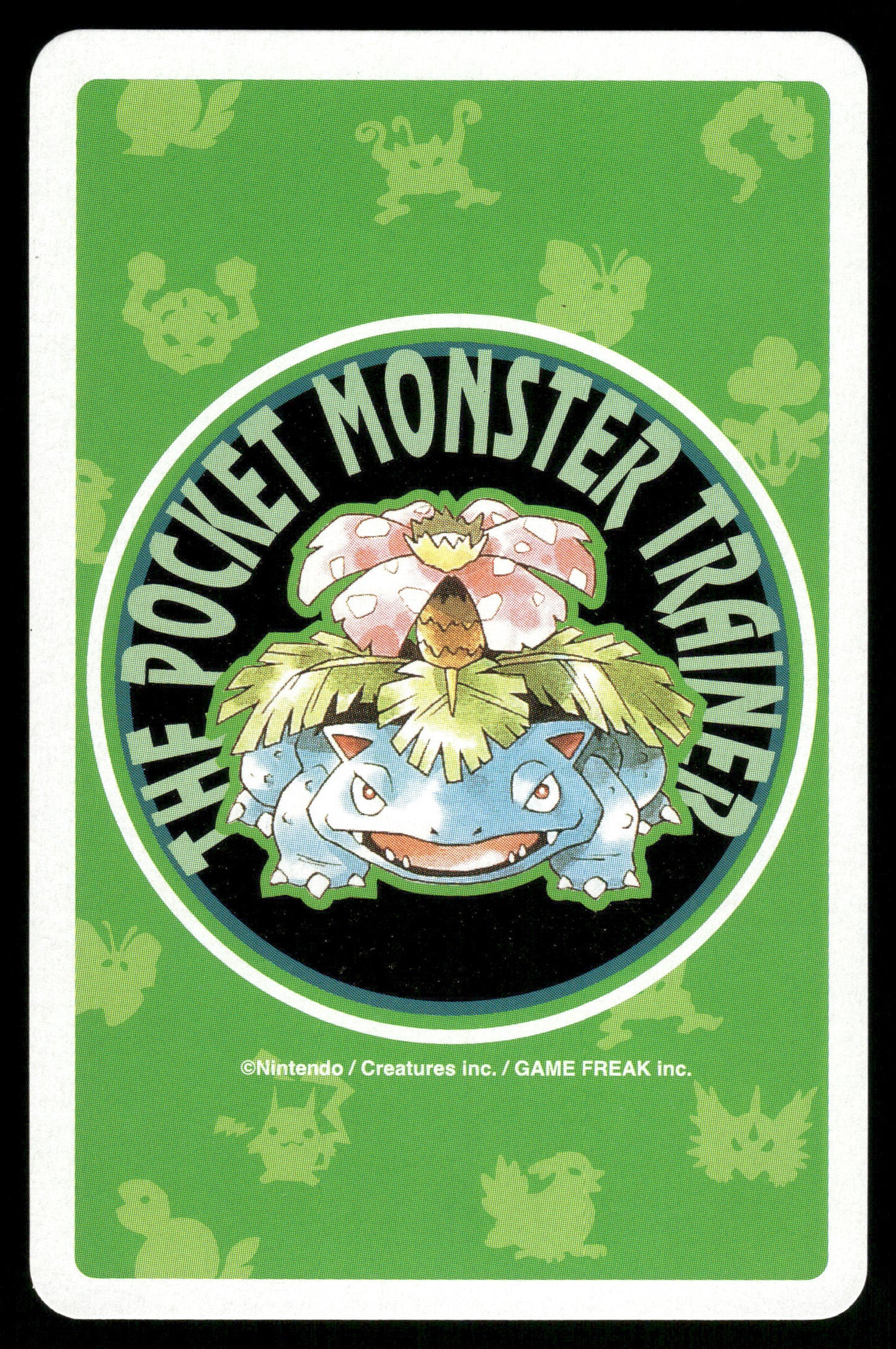 Bellsprout Jack of Diamonds 1996 Green Poker Cards Japanese Pokemon [NM]