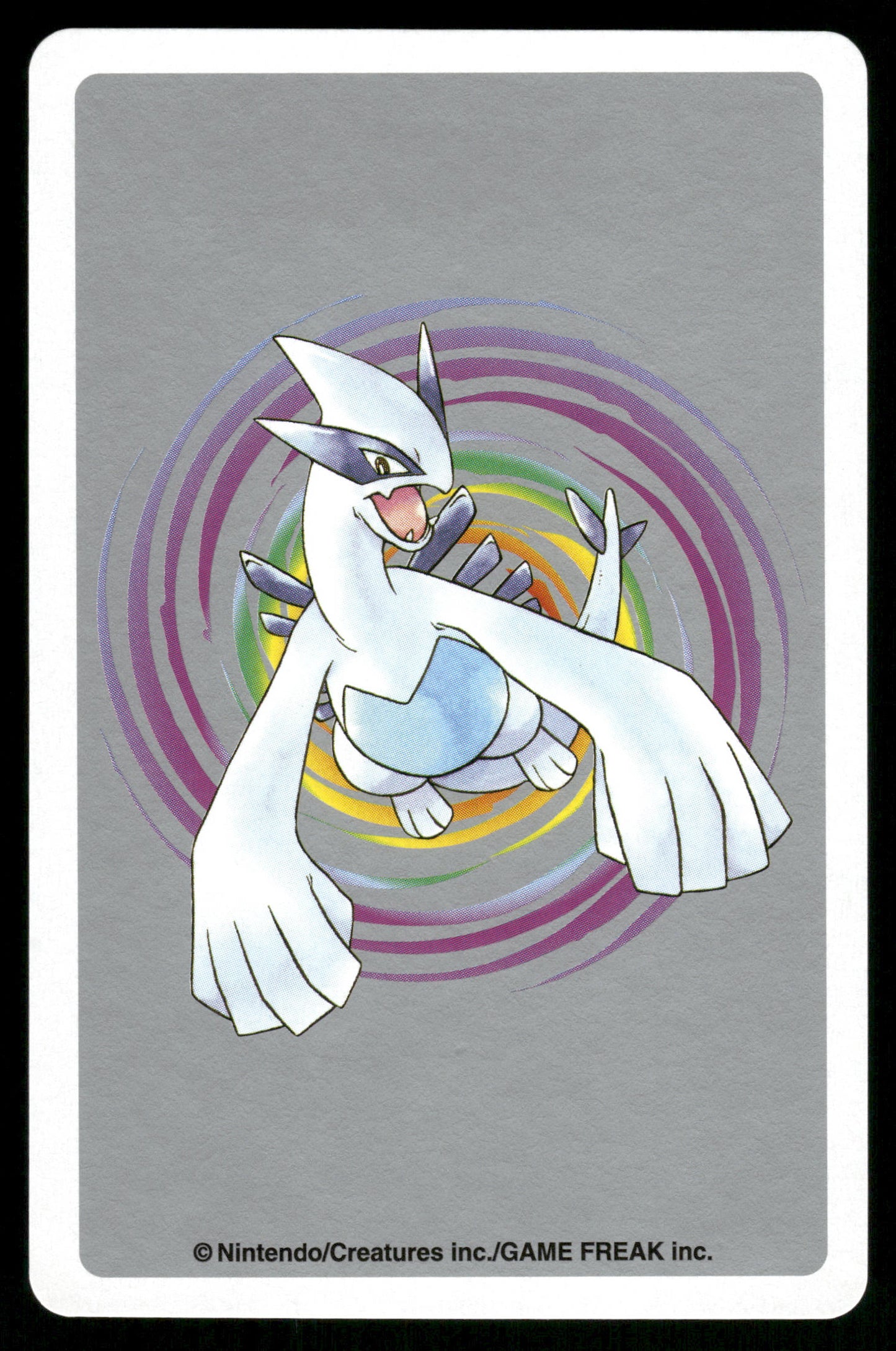 Forretress 5 of Diamonds 1999 Silver Deck Lugia Back Japanese Pokemon [NM]