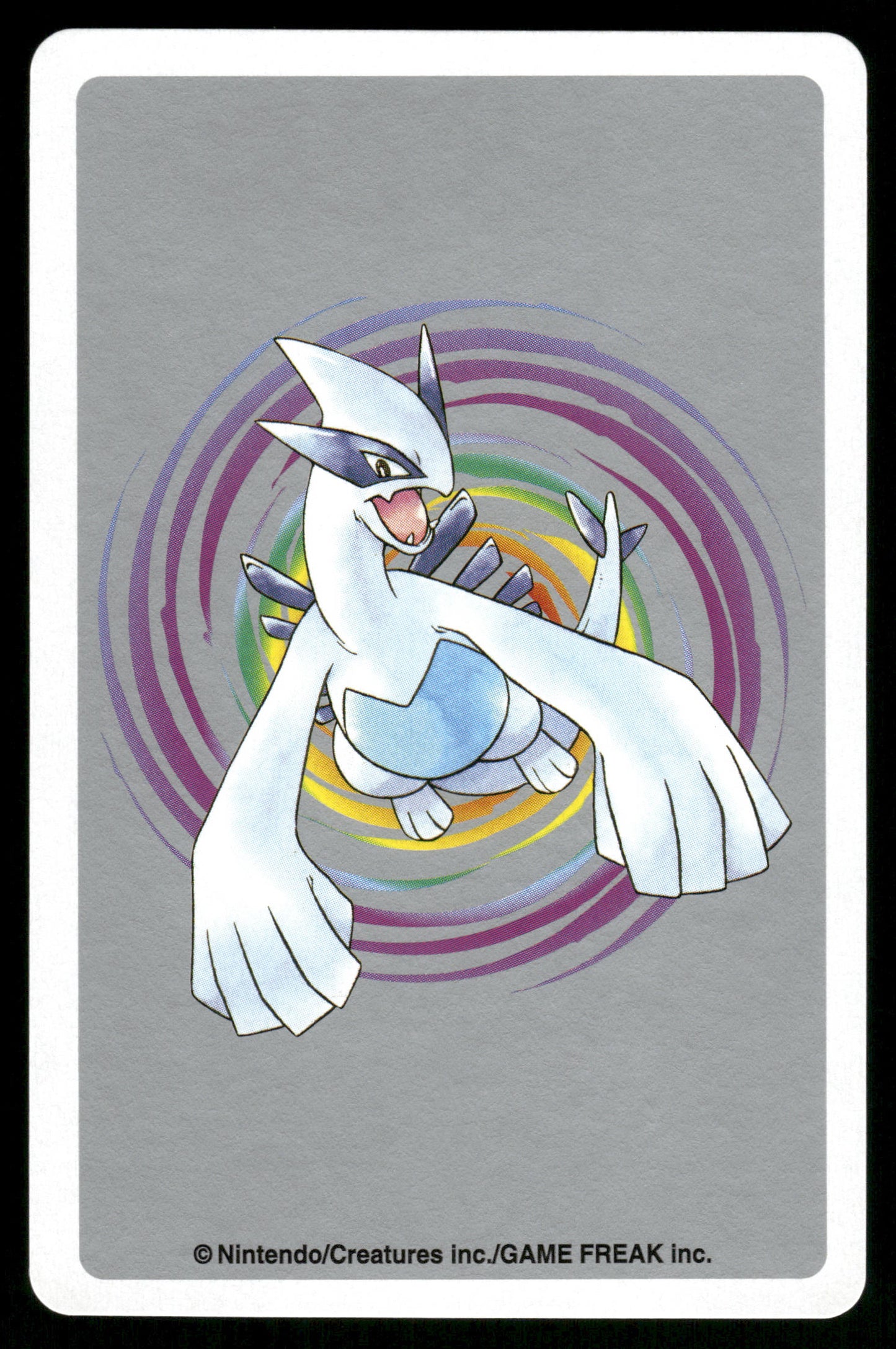 Kakuna 5 of Spades 1999 Silver Deck Lugia Back Japanese Pokemon [NM]