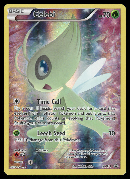 Celebi XY111 Mythical Collection Black Star Promo English Pokemon [NM]