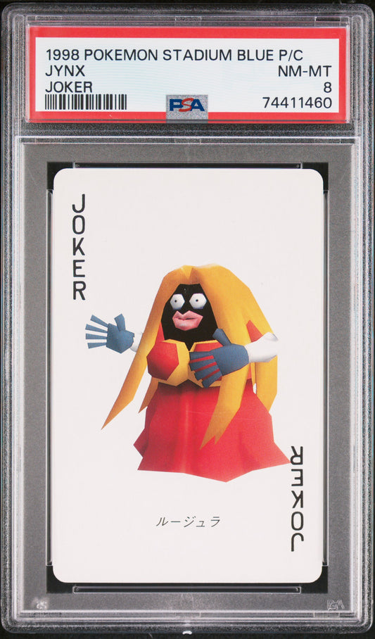 PSA 8 - Jynx - 1998 Pokemon Stadium Blue - Joker (POP 2) - Pokemon