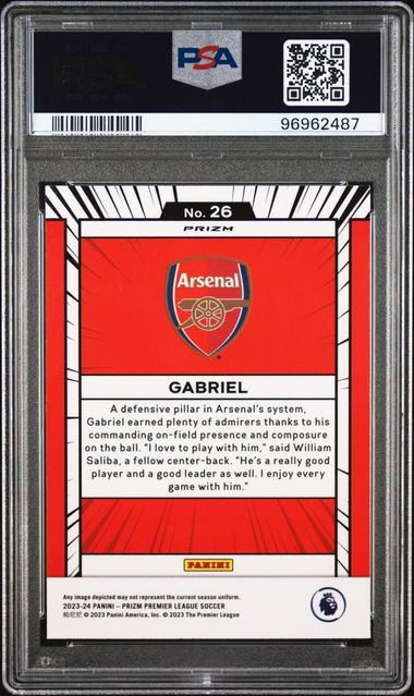 PSA 9 - Gabriel 2023-24 Prizm P/L Manga #26