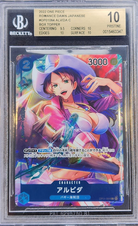 BGS 10 - Alvida C OP01-064 Box Topper Romance Dawn - One Piece