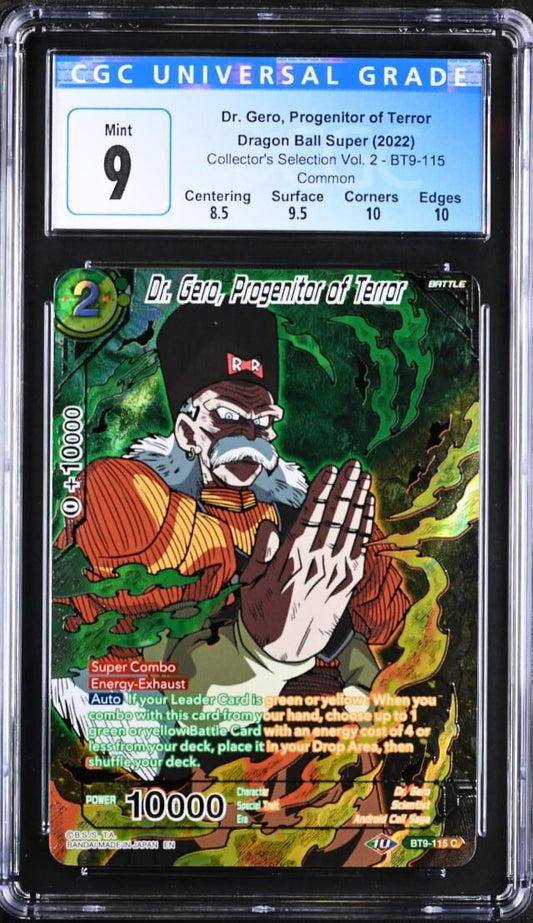 CGC 9 - DBS - Dr. Gero, Progenitor of Terror - Col. Sel. Vol. 2 - BT9-115