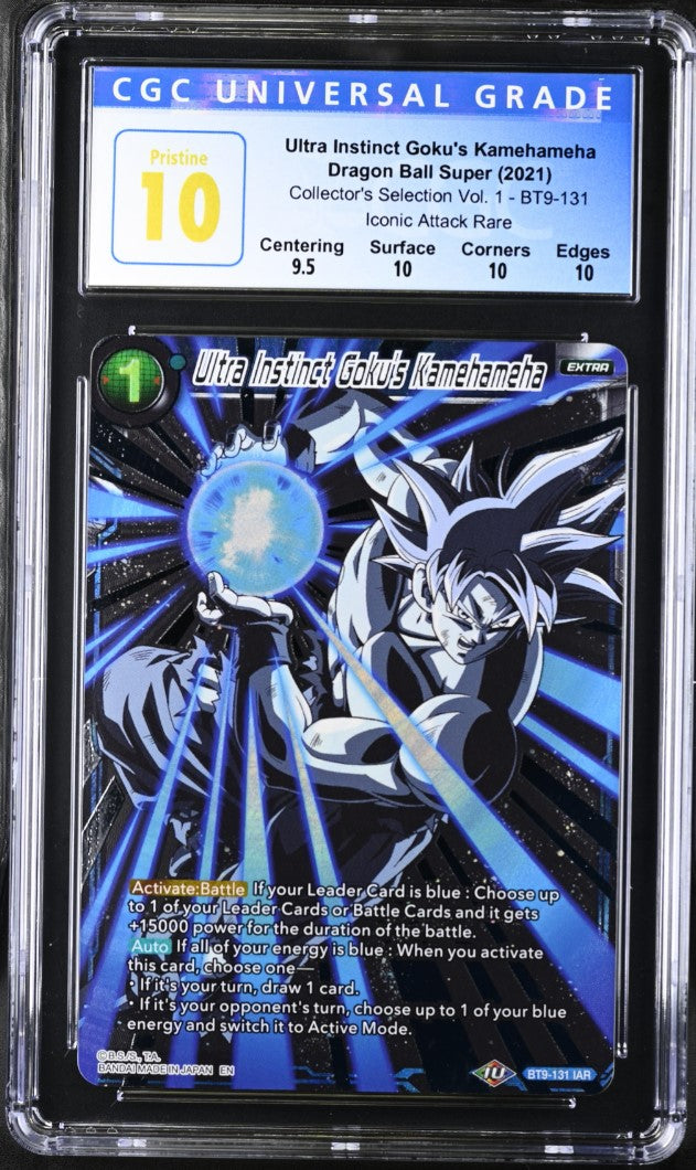 CGC 10 - DBS - UI Goku's Kamehameha - Coll. Sel. Vol 1 - BT9-131