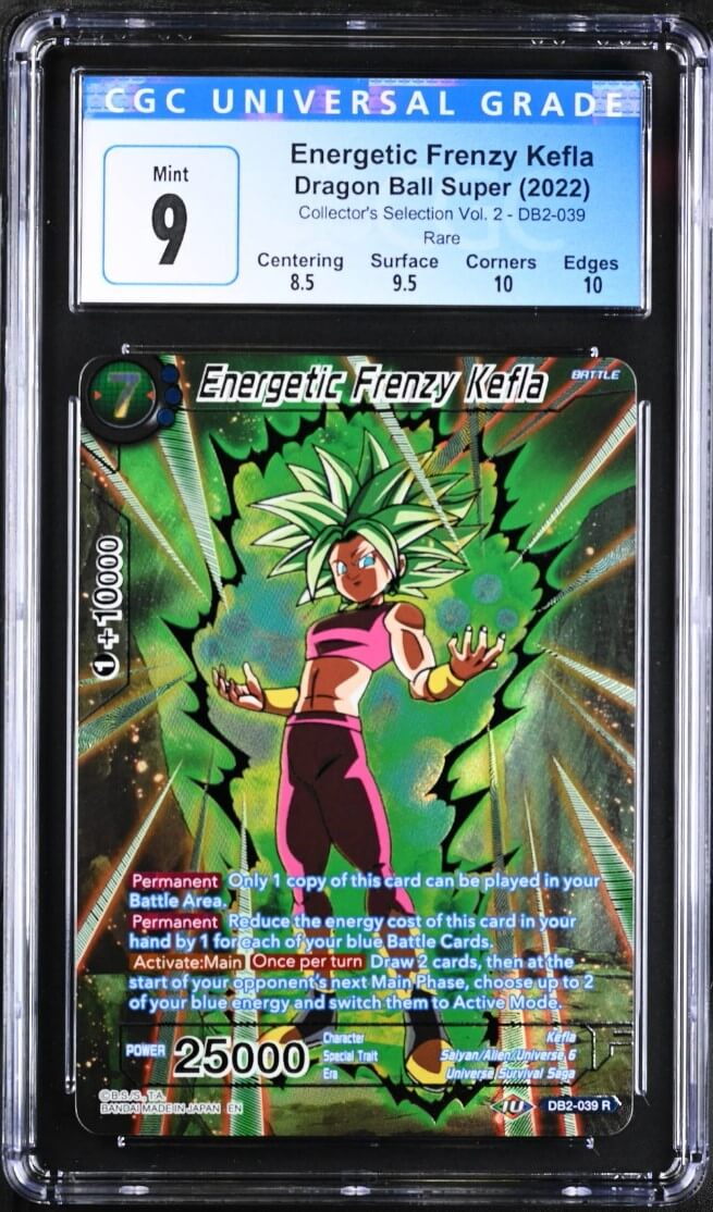 CGC 9 - DBS - Energetic Frenzy Kefla - Col. Sel. Vol. 2 - DB2-039